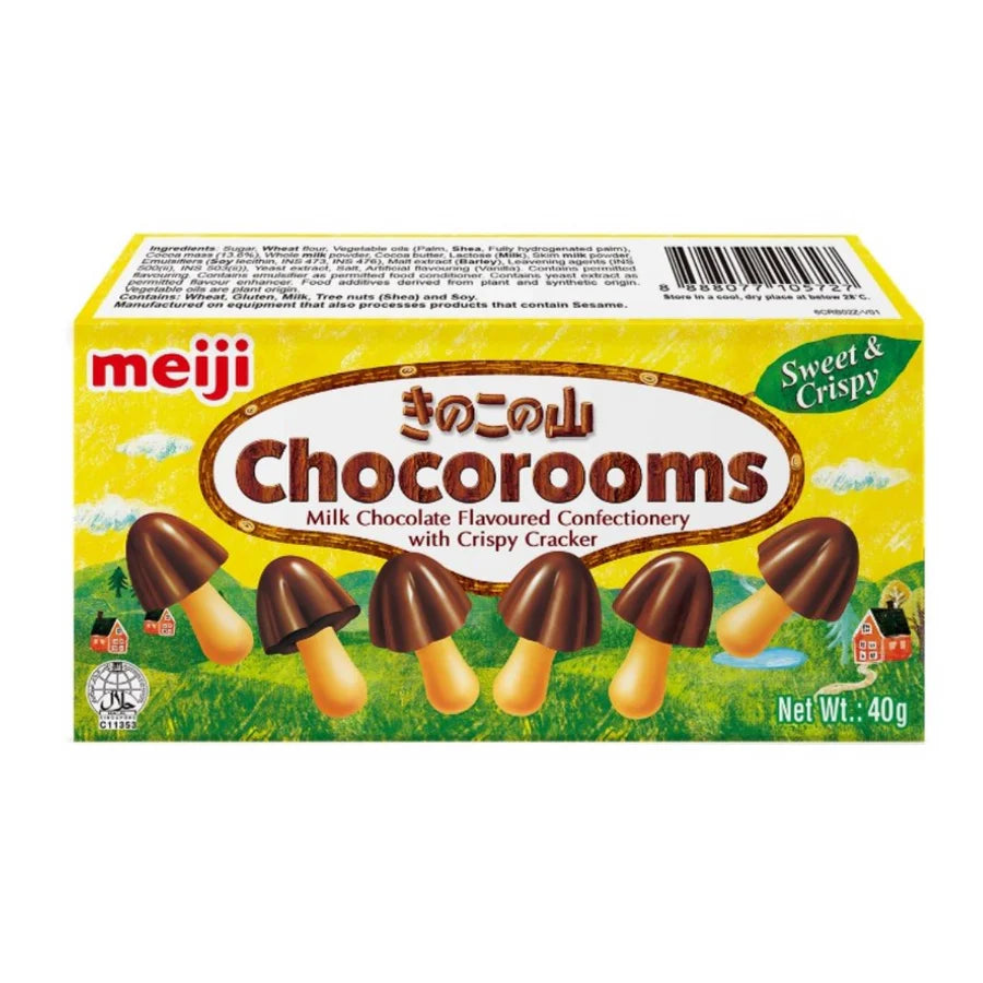 Meiji Chocorooms - Chocolate (40g) (JAP)