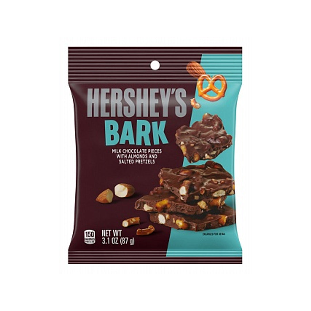 Hershey's Bark with Almonds & Salted Pretzels (87g) (USA)