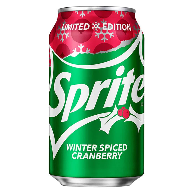 Sprite - Winter Spiced Cranberry (355ml) (USA)