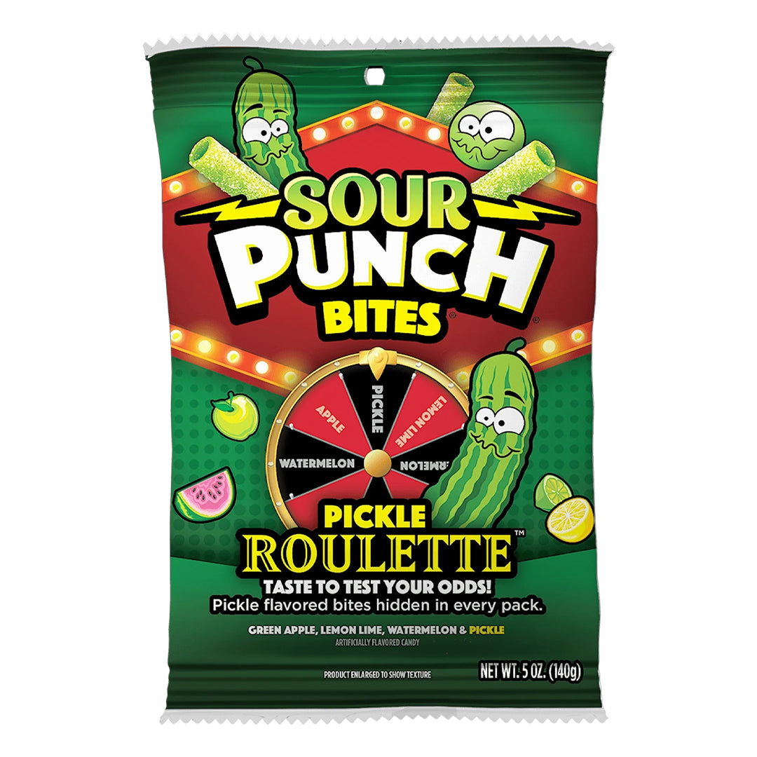 Sour Punch - Bites Pickle Roulette (142g) (USA)