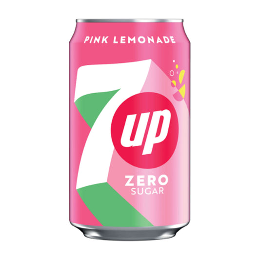 7up - Pink Lemonade Zero Sugar (330ml) (EU)