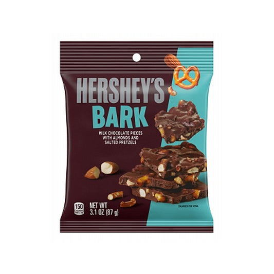Hershey's Bark with Almonds & Salted Pretzels (87g) (USA)