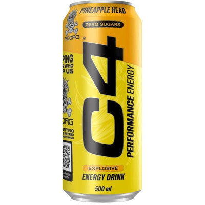 C4 Energy - Pineapple Head (500ml)
