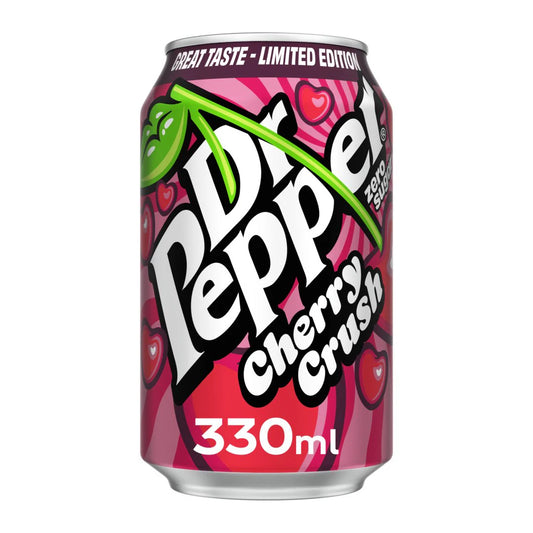 Dr. Pepper - Zero Cherry PM80p (330ml) (UK) *LIMITED EDITION*