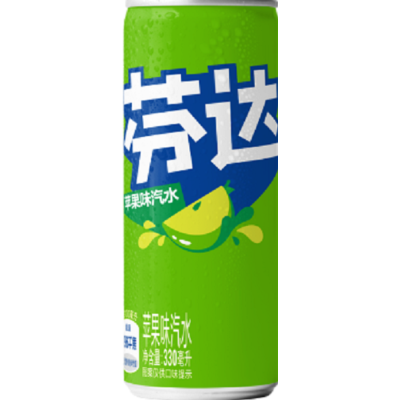 Fanta - Green Apple (330ml) (China)