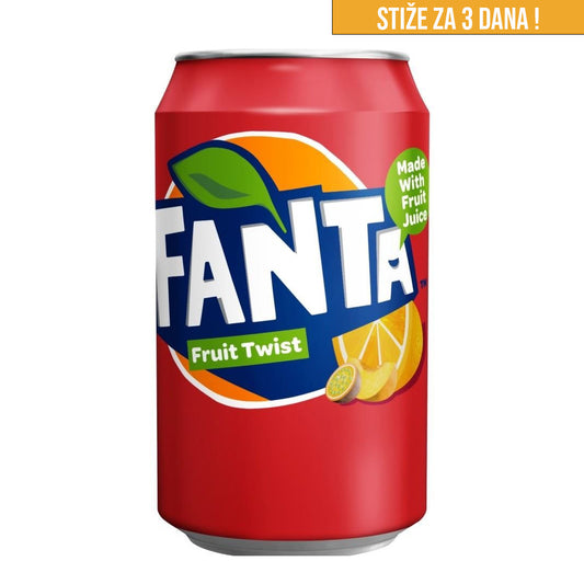 Fanta - Fruit Twist (330ml)