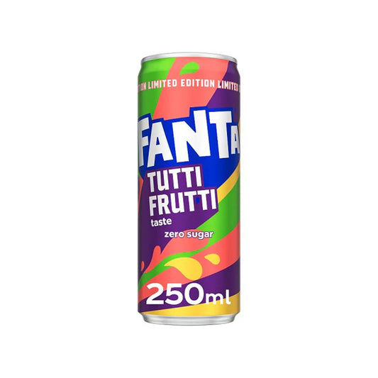 Fanta - Tutti Frutti Zero Sugar (250ml) (NL)