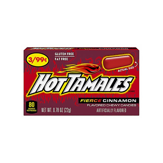 Hot Tamales - Fierce Cinnamon (22g) (USA)