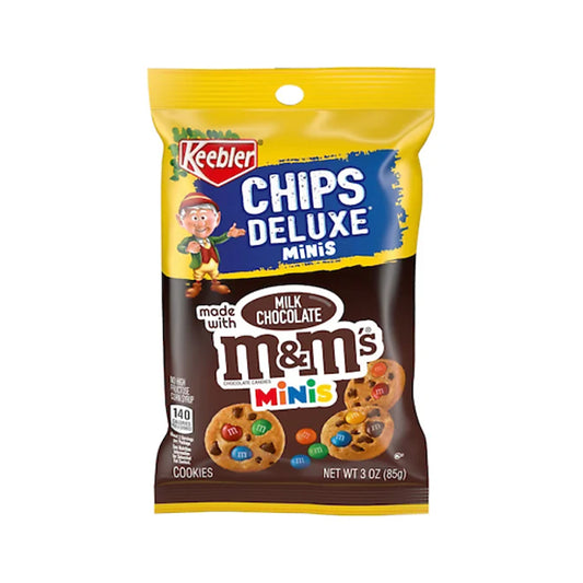 Keebler Chips Deluxe Minis Cookies with M&M's Minis (45g) (USA)