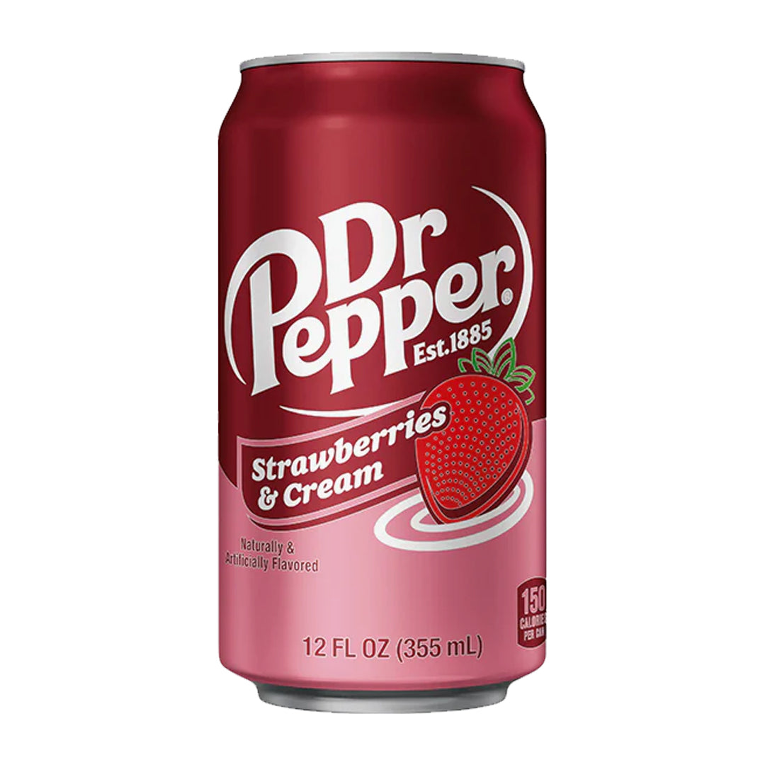 Dr. Pepper - Strawberries & Cream (355ml) (USA)