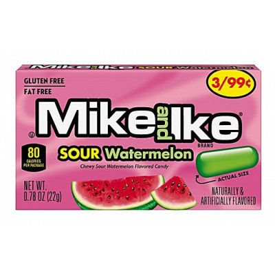 Mike and Ike - Sour Watermelon (22g) (USA)