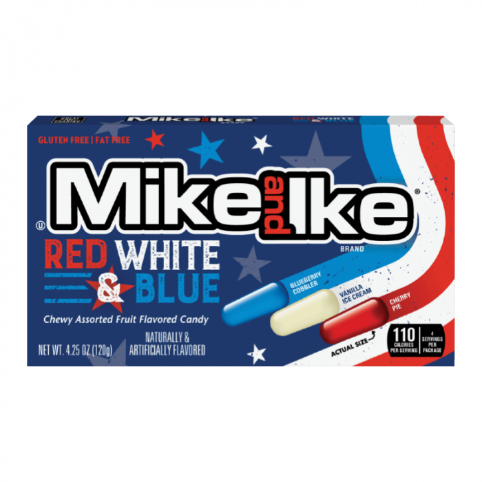 Mike Ike - Red White Blue (120g)