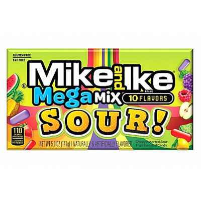 Mike and Ike - Mega Mix Sour (120g) (USA)