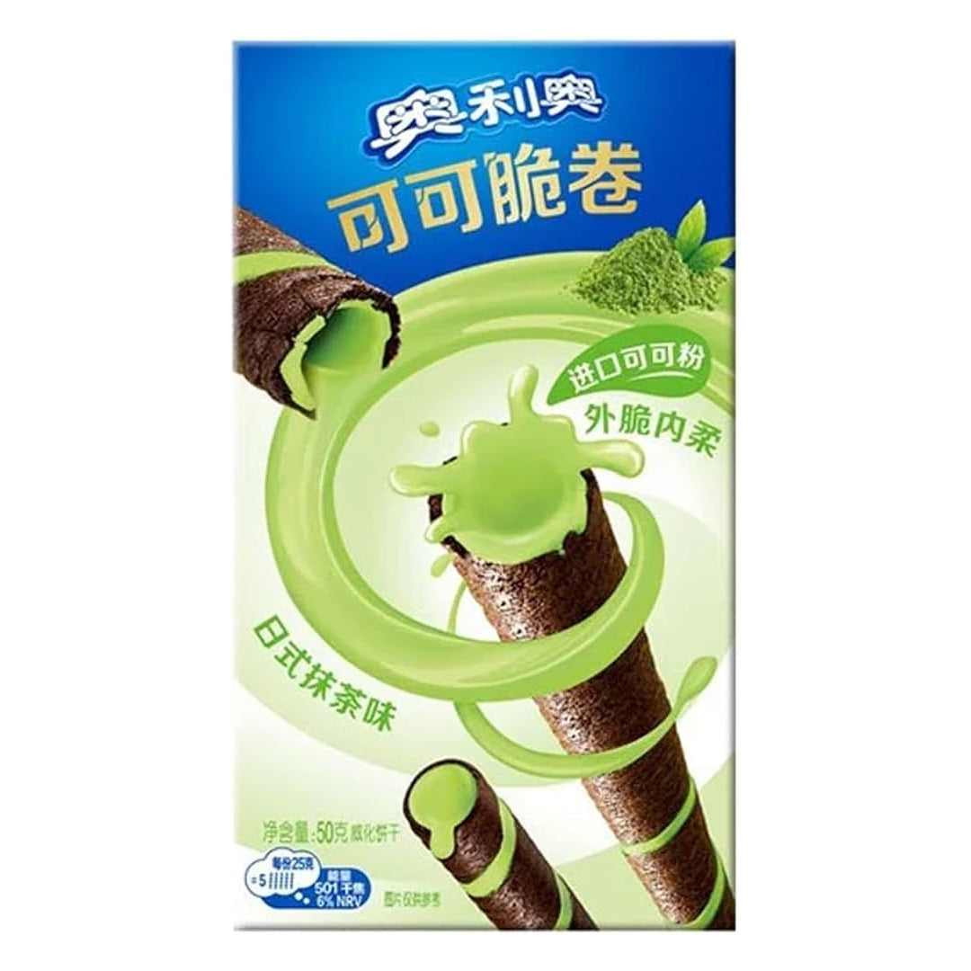 Oreo Wafer Roll - Matcha (CHINA) (54g)