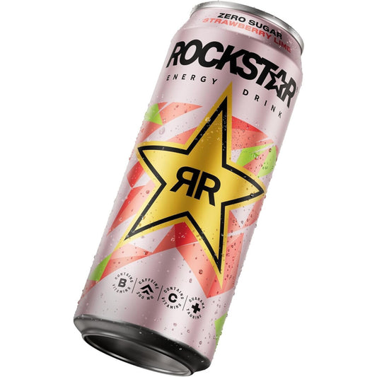 Rockstar Energy - Refresh Strawberry Lime (500ml)