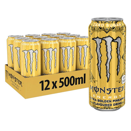 Monster Energy - Ultra Golden Pineapple 12x500ml