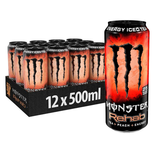 Monster Energy - Rehab Peach 12x500ml