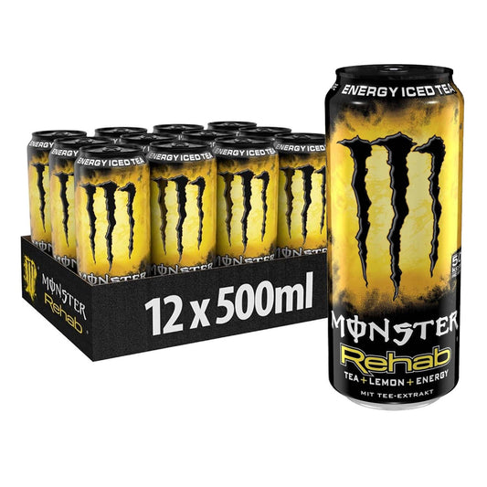 Monster Energy - Rehab Lemon 12x500ml