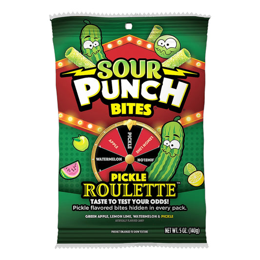 Sour Punch - Bites Pickle Roulette (142g) (USA)