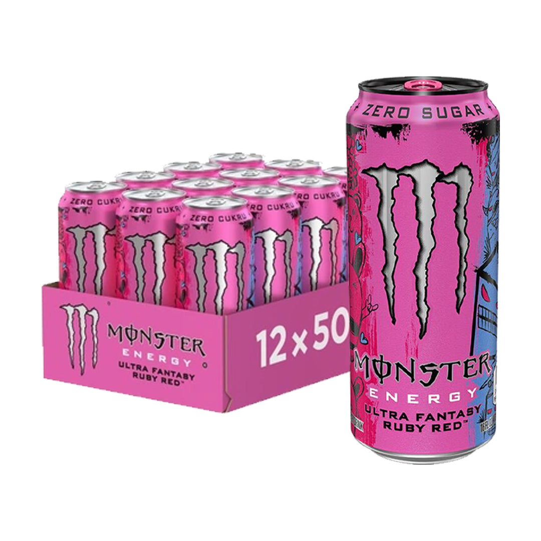 Monster Energy - Ultra Fantasy Ruby Red (500ml (EU)
