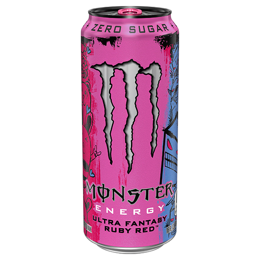 Monster Energy - Ultra Fantasy Ruby Red (12x500ml) (IT)